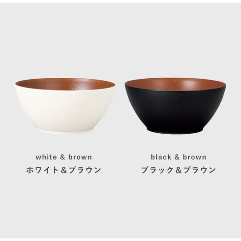 レンジ欅木目ボウル 大 ナチュール.|s5